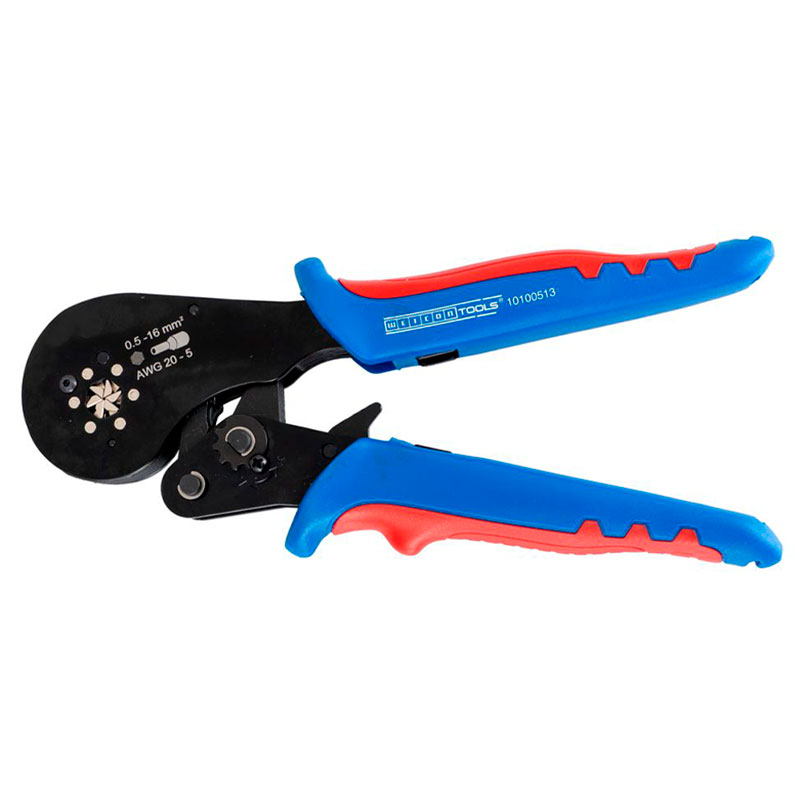 Weicon 16 mm² HEX - Tenaza Crimpadora Punteras Huecas de 0,5 a 16 mm² HEX - 10100513