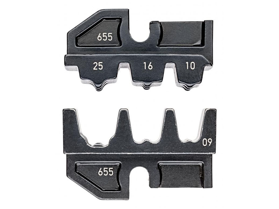 Knipex - Mandíbula intercambiável para dropouts ocos - 10/16/25 mm² - 97 49 09