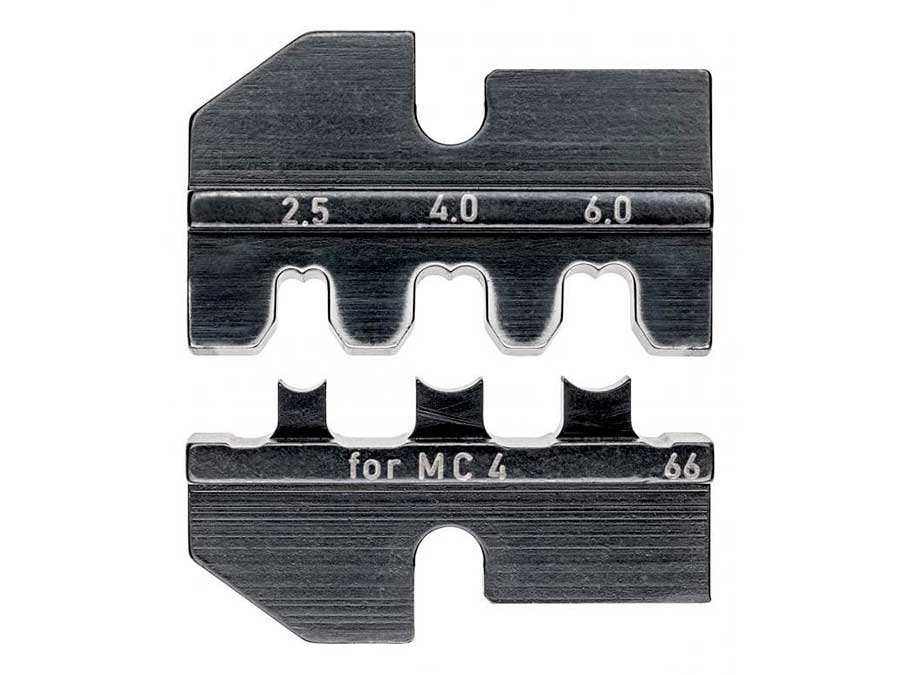 Knipex - Matrice de sertissage Pour MC4 - 4 / 6 mm² - 97 49 66