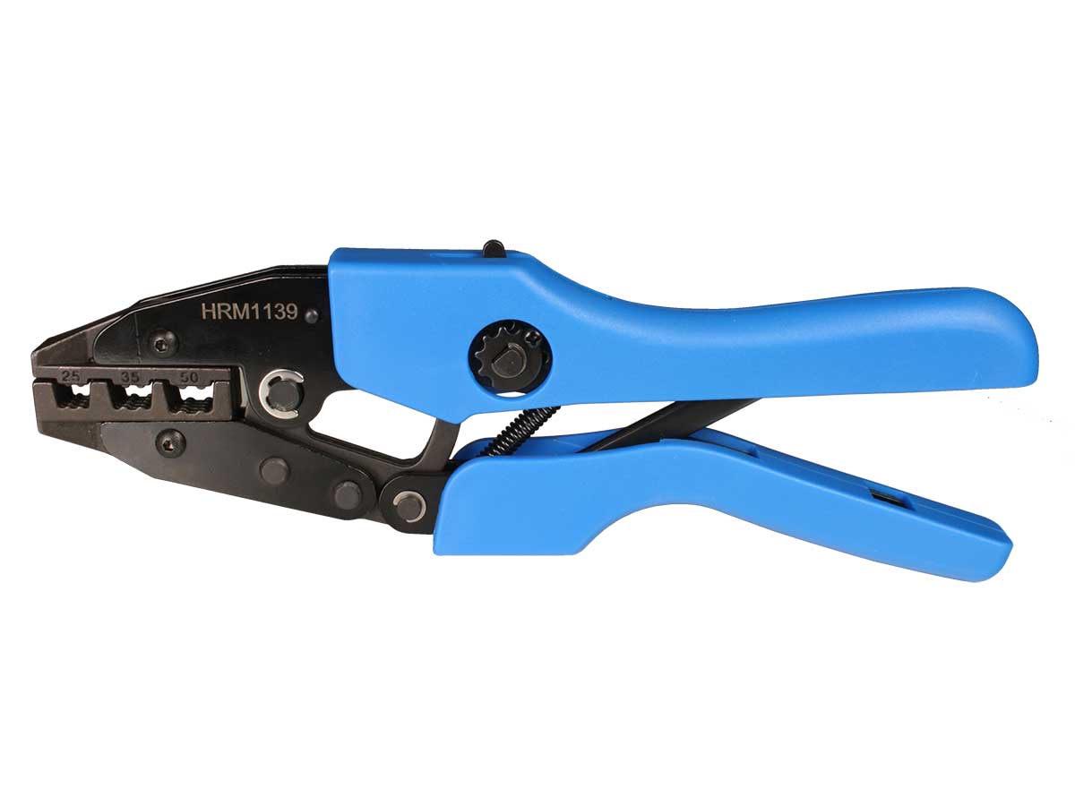 Tenaza Crimpadora Punteras Huecas 25-35-50 mm²