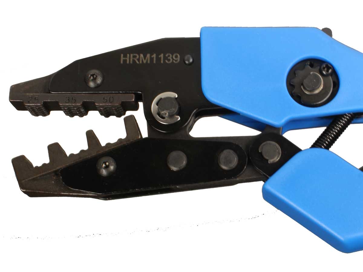 Tenaza Crimpadora Punteras Huecas 25-35-50 mm²