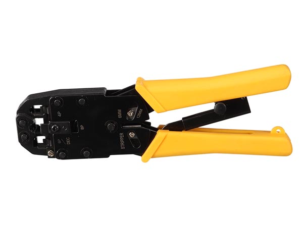 Velleman VTM468PN - Pince à Sertir pour Fiches Modulaires 4P4C, 6P6C, 8P8C