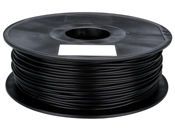 ABS Filament - 1.75 mm - Colour Black - 1 Kg - ABS175B1