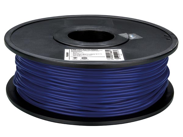 Gembird - PLA Filament - 1.75 mm - Colour Dark Blue - 1 Kg - 3DP-PLA1.75-01-B