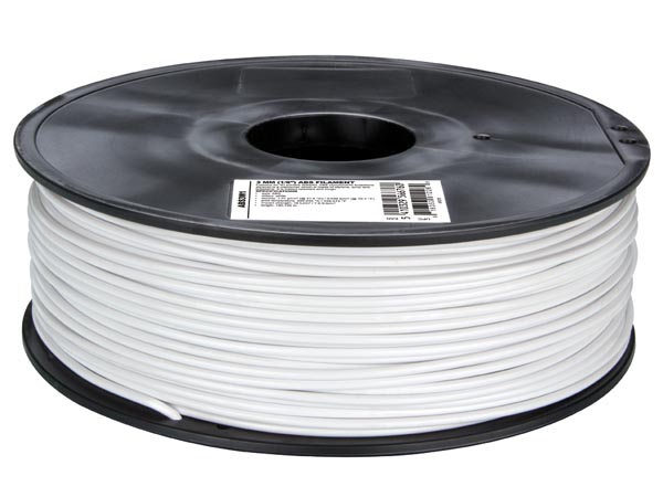 Gembird - PLA Filament - 3 mm - Colour White - 1 Kg - 3DP-PLA3-01-W