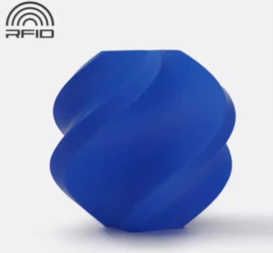 Bambu Lab PLA Basic Blue, Refill - Filamento PLA Basic - Recarga 1 Kg - Azul - A00-B9-1.75-1000-SPL