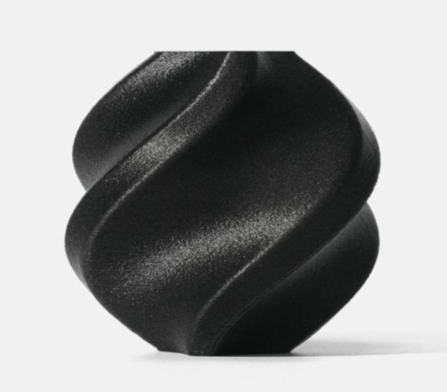 Bambu Lab PET-CF Black - PET filament with carbon fibers (CF) - 1 kg spool - Black - T01-K0-1.75-1000-SPL