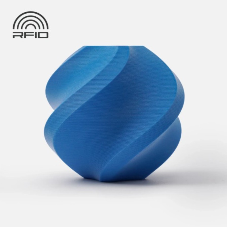 Bambu Lab PLA Matte Marine Blue - Filamento PLA Mate - 1,75 mm - Color Azul - 1 Kg - A01-B3-1.75-1000-SPL