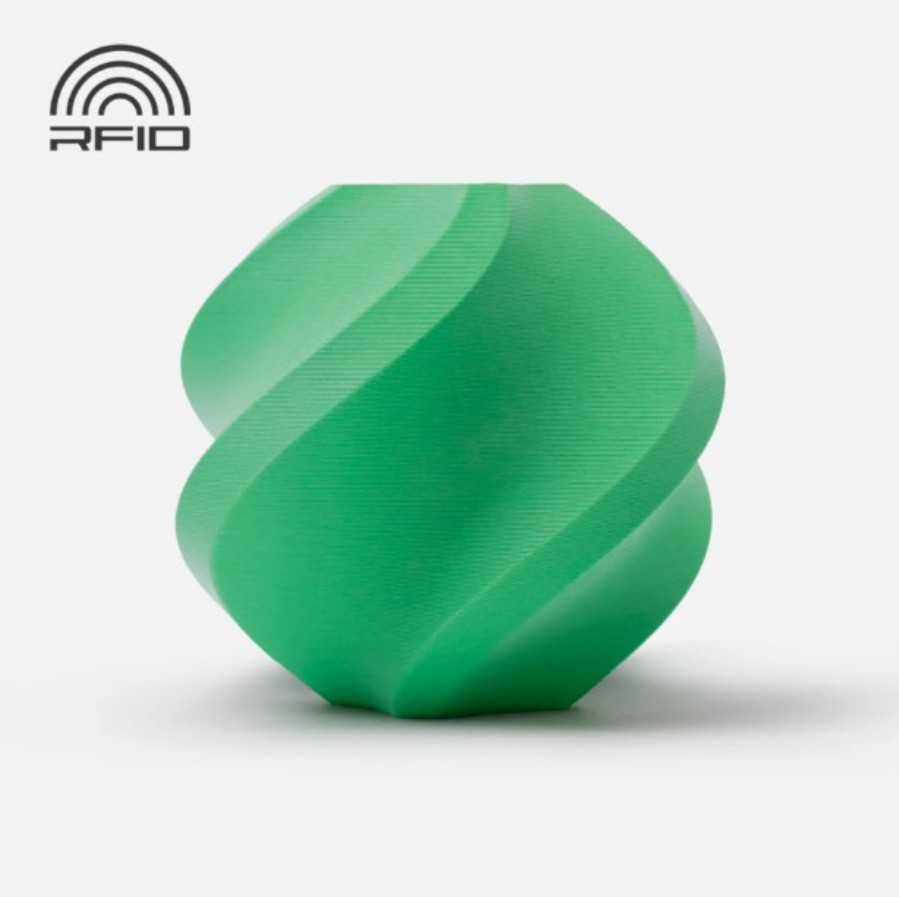 Bambu Lab PLA Matte Grass Green - Filament PLA Mat - 1,75 mm - Vert - 1 Kg - A01-G1-1.75-1000-SPL