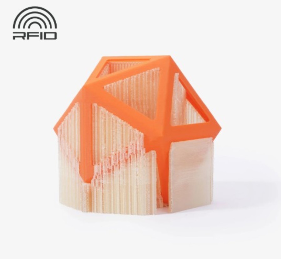 Bambu Lab PVA - Filament auxiliaire hydrosoluble pour impressions 3D - 1,75 mm Naturel 500 g - S04-Y0-1.75-500-SPL