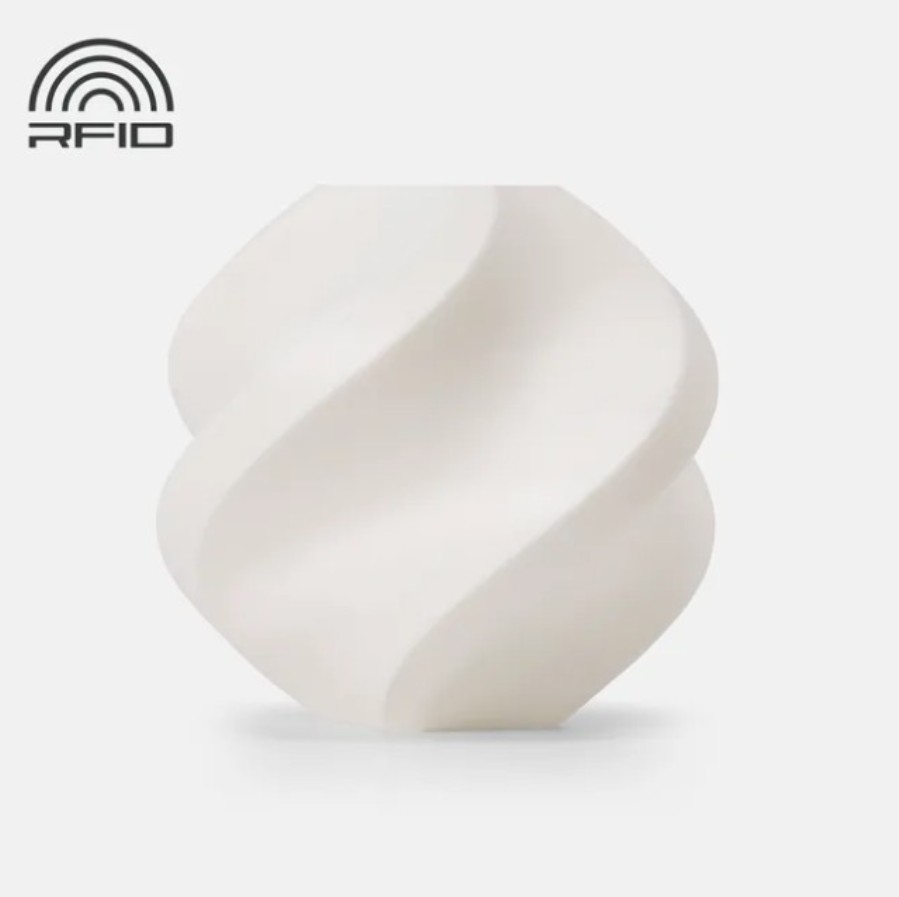 Bambu Lab TPU AMS Spool 53100 - Filamento TPU AMS - Carrete 1 Kg - Blanco - U02-W0-1.75-1000-SPL