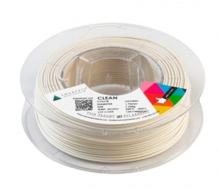 Smart Materials 3D SMARTFIL CLEAN 1,75mm NATURAL - Filamento de limpieza 1,75 mm - Natural - 330 g - SMPLA6NT0A033