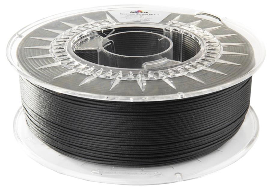 Spectrum PET-G Carbon - Filament PET-G - 1,75 mm - Carbon fiber - 1 Kg - 80468
