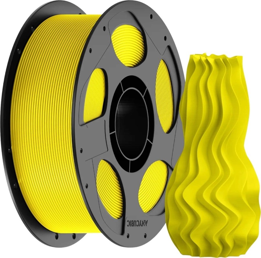 Anycubic - Basic PLA Filament - 1.75 mm - Yellow Color - 1 Kg