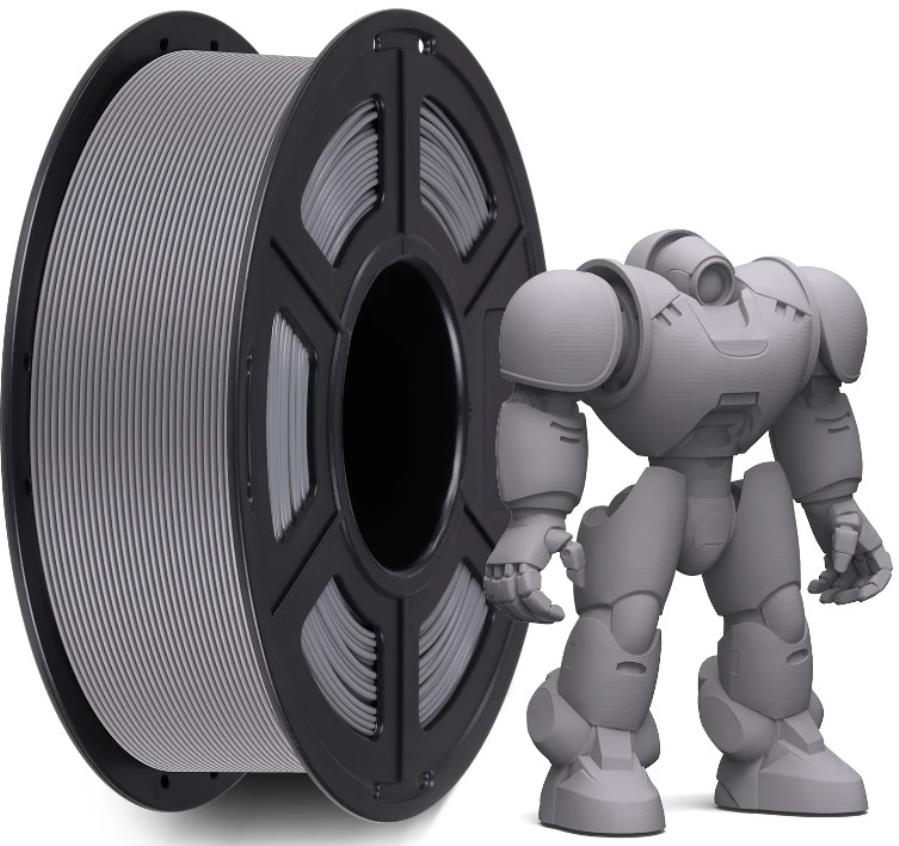 Anycubic AHPLGR-103 - Filament PLA Basic - 1,75 mm - Couleur Gris - 1 Kg