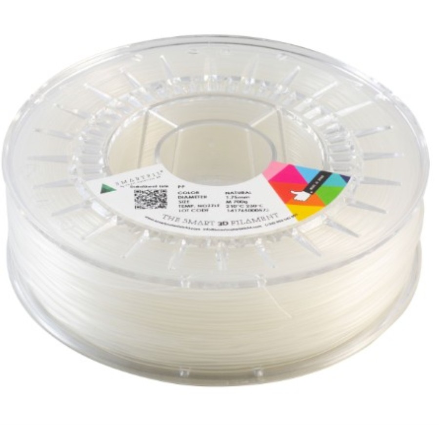 Smart Materials 3D INNOVATEFIL PP 1,75mm IVORY WHITE - Filament de polypropylène 1,75 mm - Couleur Blanc - 0,65 Kg - NNPPL0WH0A065