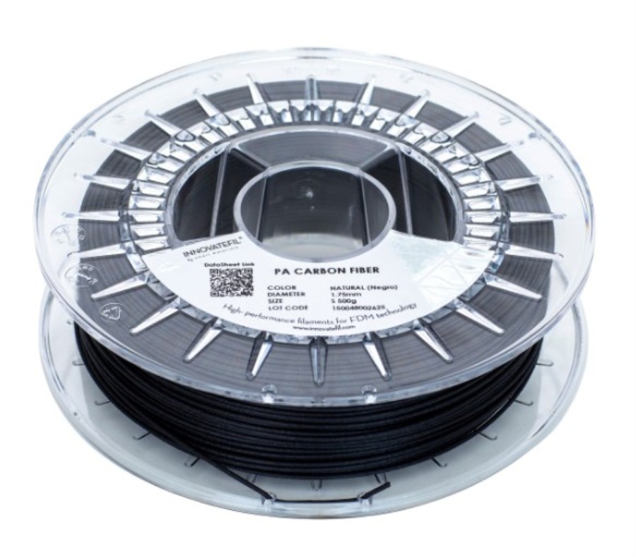 Smart Materials 3D INNOVATEFIL PAHT CF 1,75mm - Filament polyamide - 1,75 mm - Couleur Noir - 750 g - NNPAF2NT2A075