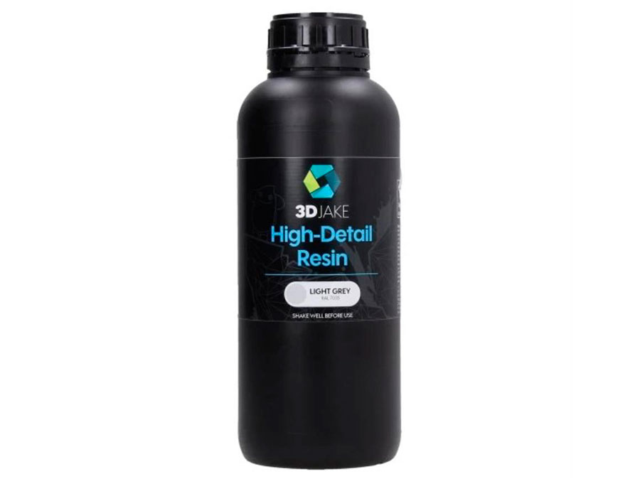 3DJake - Résine Light Grey - RAL 7035 - 1 Kg - RES-HD-LGREY-1000