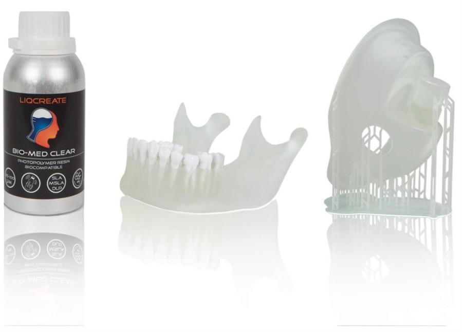 Liqcreate Bio-Med Clear 1 Kg - Resin - Transparent - 1 Kg - LSGC01000