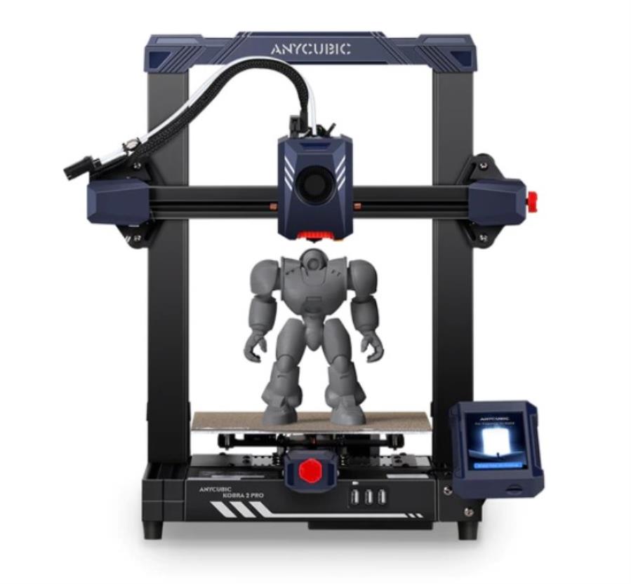 Anycubic Kobra 2 Pro - Imprimante 3D + PLA 3 Kg - K2RA0BK+3PLA-O