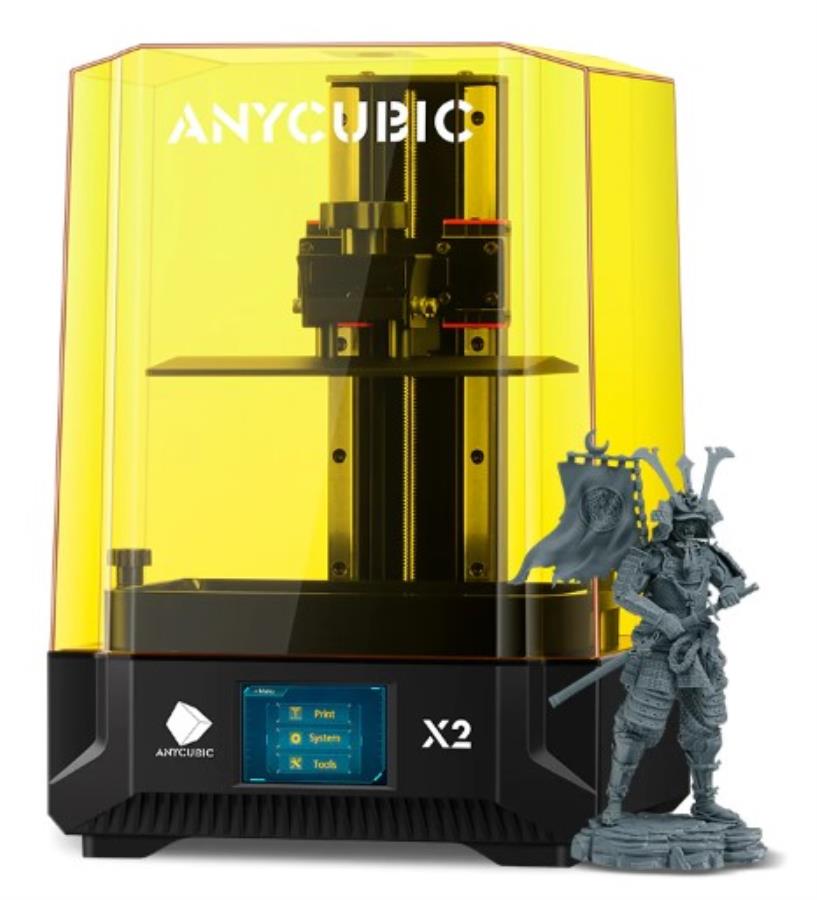 Anycubic Photon Mono x2 + Wash & Cure 3 - Imprimante 3D Résine - 60 mm/h + Wash & Cure 3