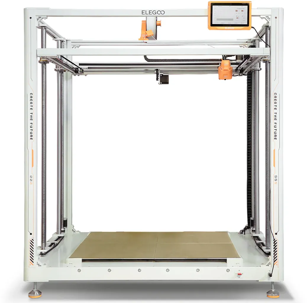 Elegoo OrangeStorm Giga - Imprimante 3D FDM - Recommandée 150 mm/s et Max. 300 mm/s - Espace construction: 800 x 800 x 1000 mm