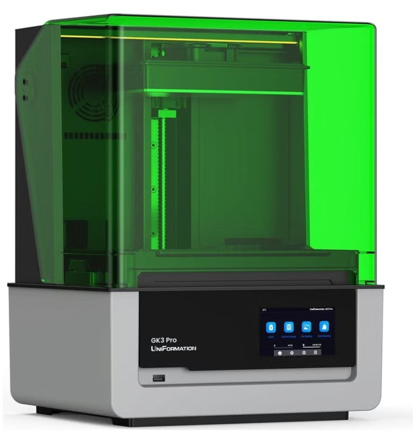 UniFormation GK3Pro+W230+Cure3 - Resin printing bundle: Printer + Ultrasonic cleaner + Curing unit - UNI-GK3-PRO-BUNDLE