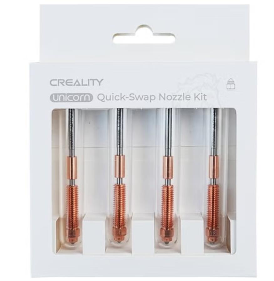 Creality - Set de boquillas 2 x 0,4 + 0,6 + 0,8 mm para Creality K1C, Ender 3 V3, Ender 3 V3 Plus