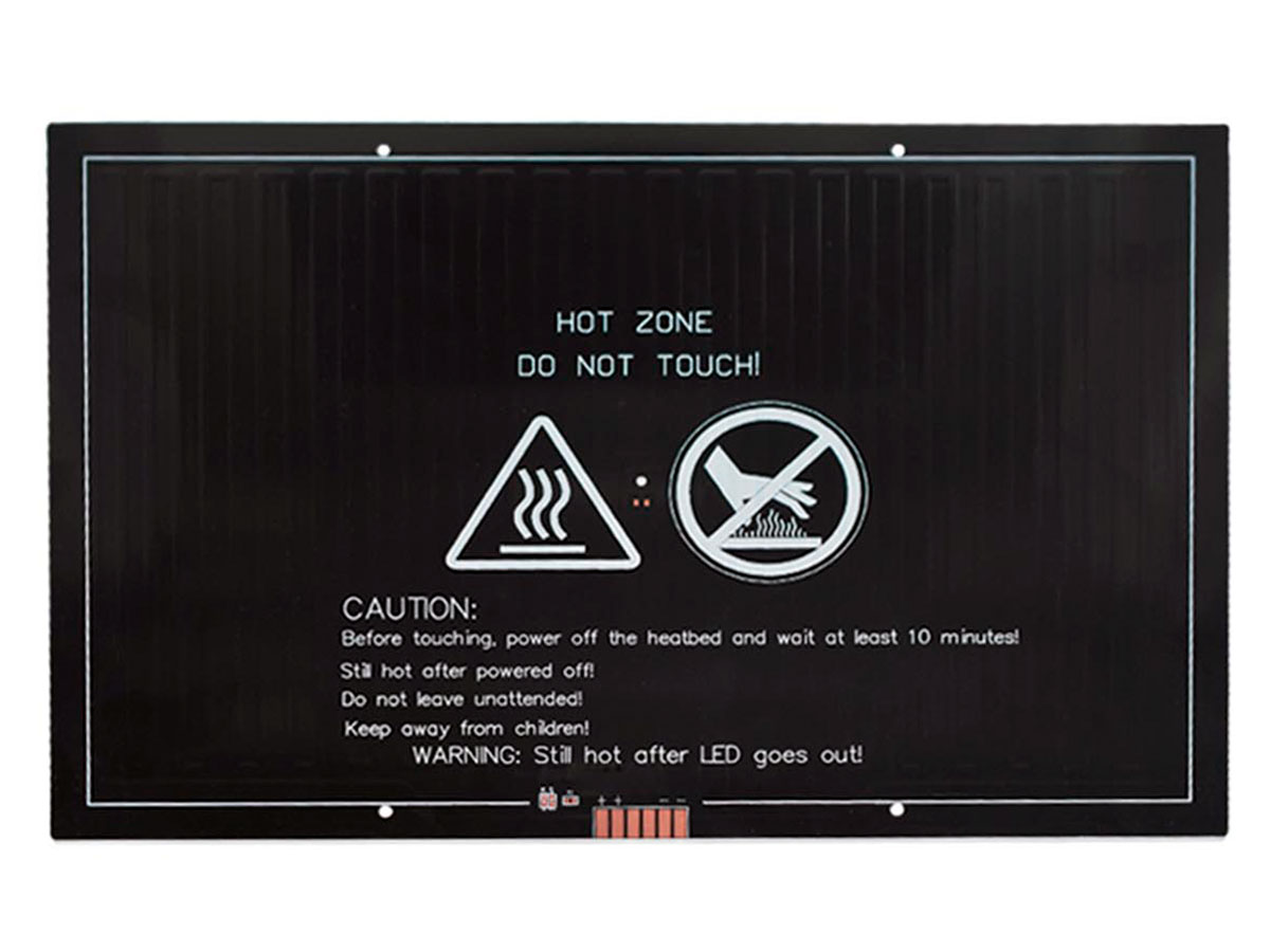Cama Quente para Impressora 3D - 300 x 200 x 3 mm