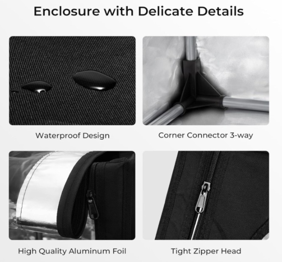 Creality - Capa térmica para impressora 3D - 70 x 75 x 90 cm - 4008030004