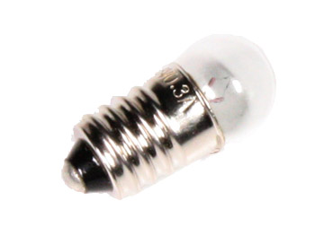 Lámpara Miniatura Rosca E10 4,8 V 0,3 A