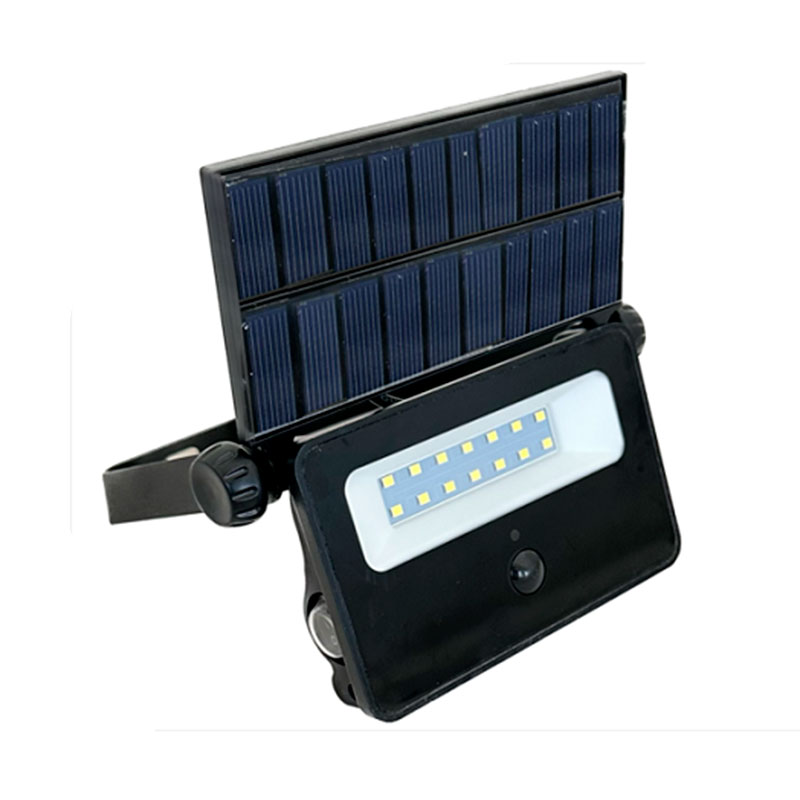 Foco Led 8W solar, recargable con Detector de Movimiento, luz blanca 6500K - LEDA6005NW-BP
