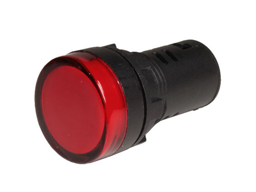 SWITCHTRONIX - LED Pilot Light 22 mm 12 V Red - IIH140R