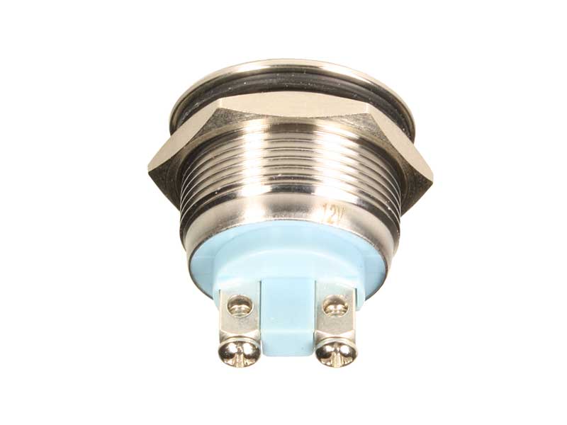 SWITCHTRONIX - Piloto LED Acero Inoxidable 22 mm - 24 V - Rojo - IIH151RO