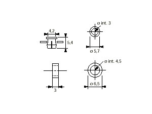 Portaled 3 mm - Plástico