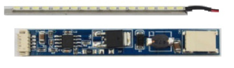 TI-BK-CCFL-A173 - Kit de retroiluminación LED compatible con pantalla Matrix CCFL-A173