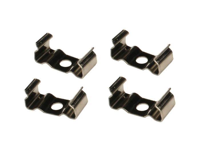 Aluminum Profile for LED Strip - Straight - Semi-Matte Cover - 2 m