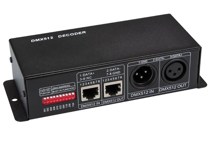 Velleman - Controlador DMX para tiras led - RGB+W - LEDC09