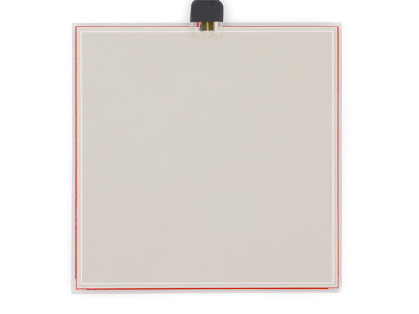 Panel Electroluminescente 10 x 10 cm - Rojo