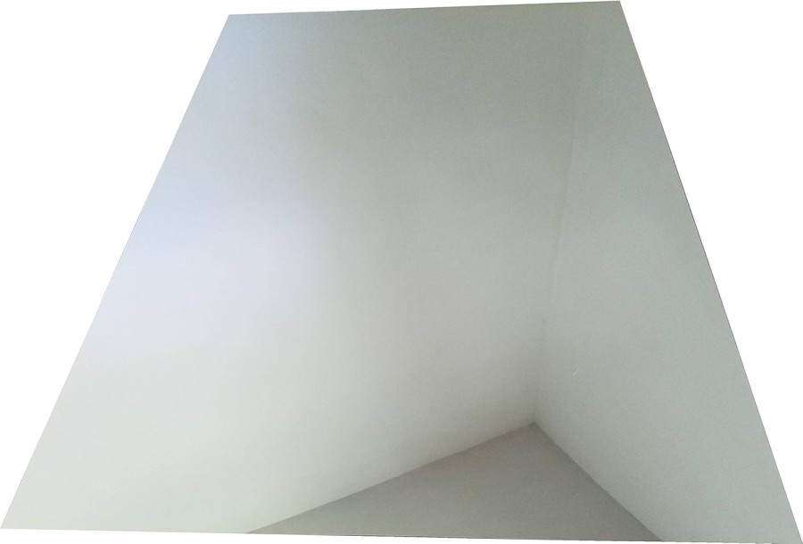 Filtro acrílico com efeito espelhado - 303 x 456 x 3 mm