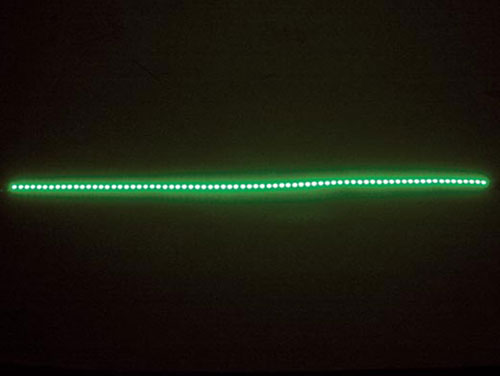 Fita de LEDs Autoadesiva Verde 39 cm - 78 LEDs - CLLS03G