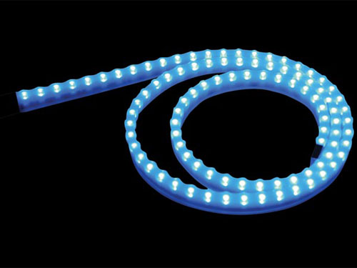 Silica gel LED Strip 1 m - High Luminosity - Blue - LSL8B