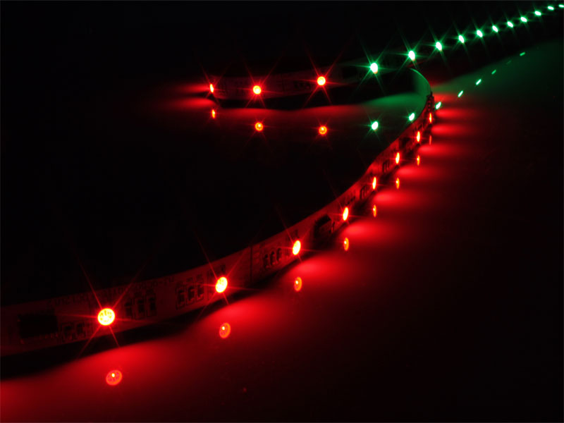 Epistar TM1809 - Tira de LED RGB MAGIC - IP20 - 30 LEDs por Metro - SMD5050 - 1 m