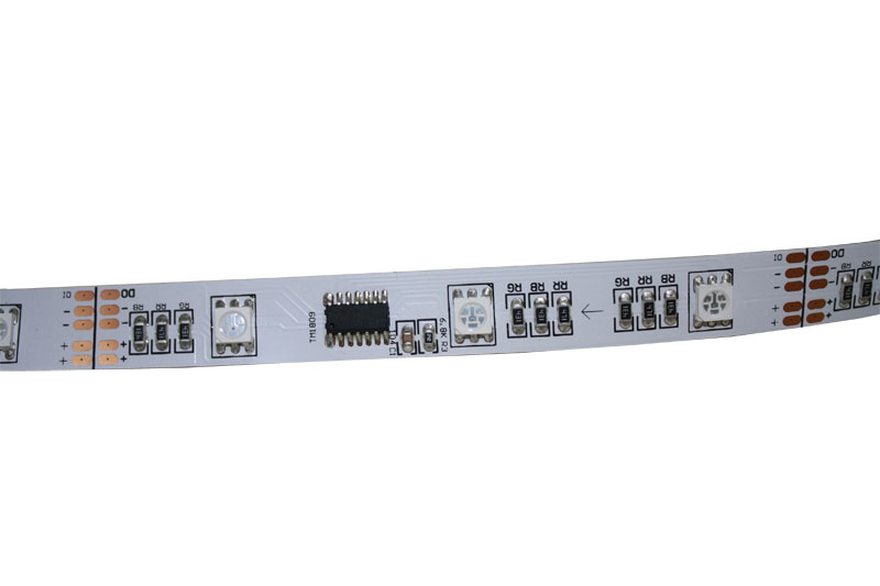 Epistar TM1809 - Tira de LED RGB MAGIC - IP20 - 30 LEDs por Metro - SMD5050 - 1 m