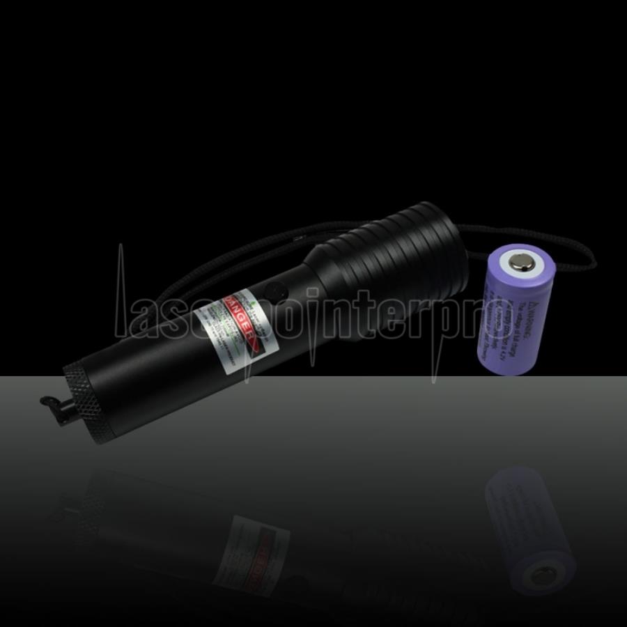 Laser Aluminum Flashlight 532 nm (Green Light) - 200 mW