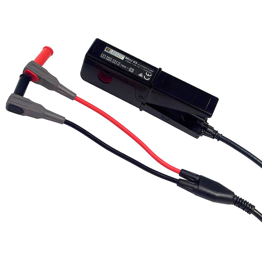 Chauvin Arnoux MINI 03 - Sonda de Corriente AC – 1 a 100 A con salida por banana - P01105103Z