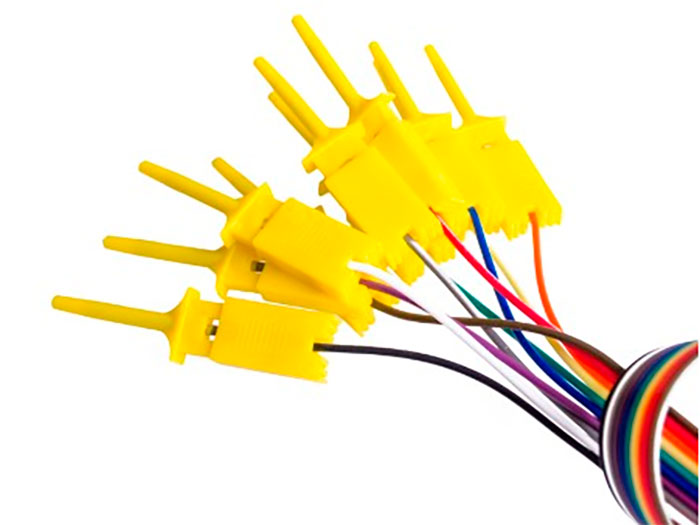 Set de 10 Clips de Mesure pour Analyseur Logique