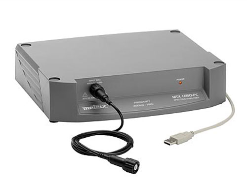 Metrix MTX 1050-PC - Analizador de Espectros PC
