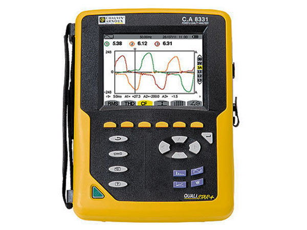 Chauvin Arnoux C.A 8331 Qualistar+ - Analizador Redes Eléctricas y Armónicos - P01160511