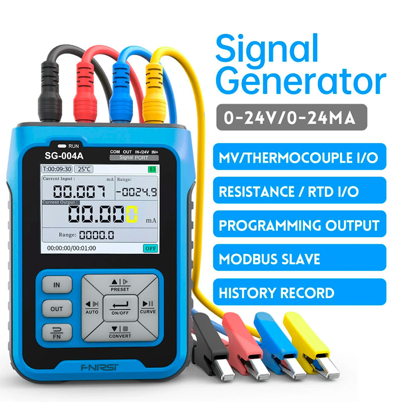 FNIRSi SG-004A - Calibrateur de processus - Générateur de Signaux pour l&aposÉtalonnage de Tension et de Courant
